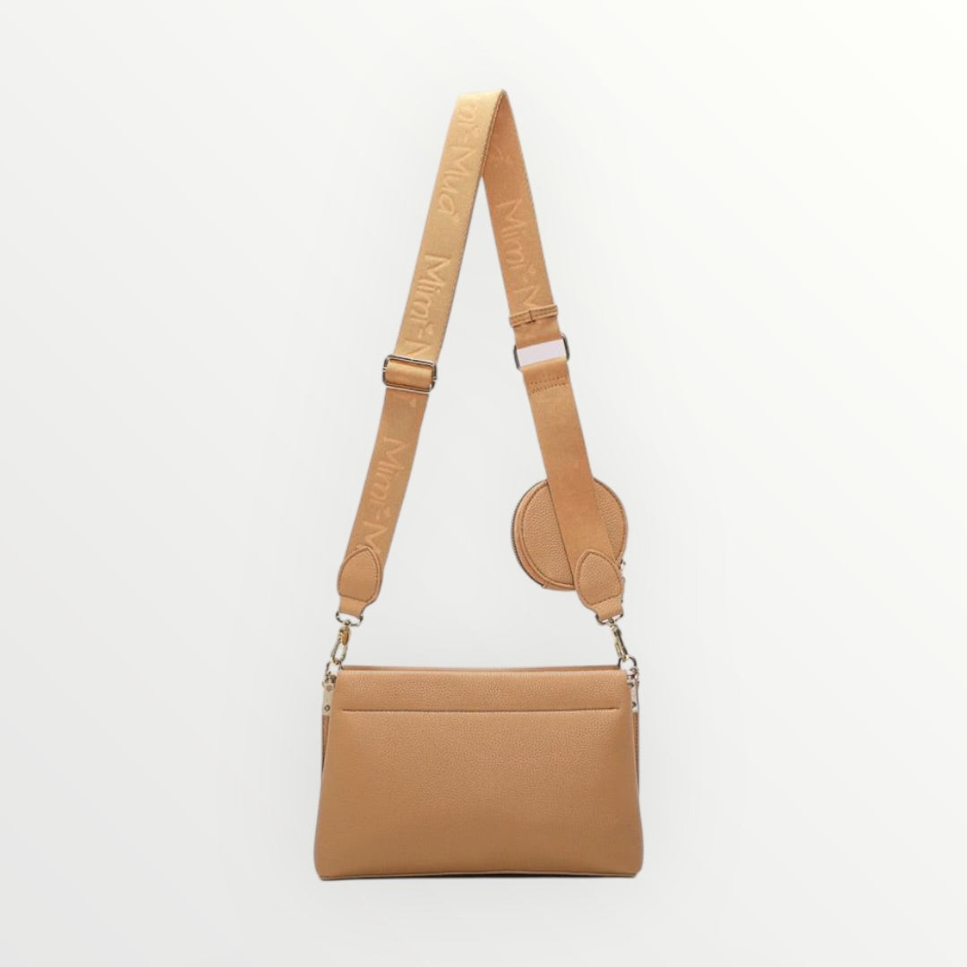 MIMI' MUA' - BORSA A TRACOLLA CON DETTAGLIO APPESO