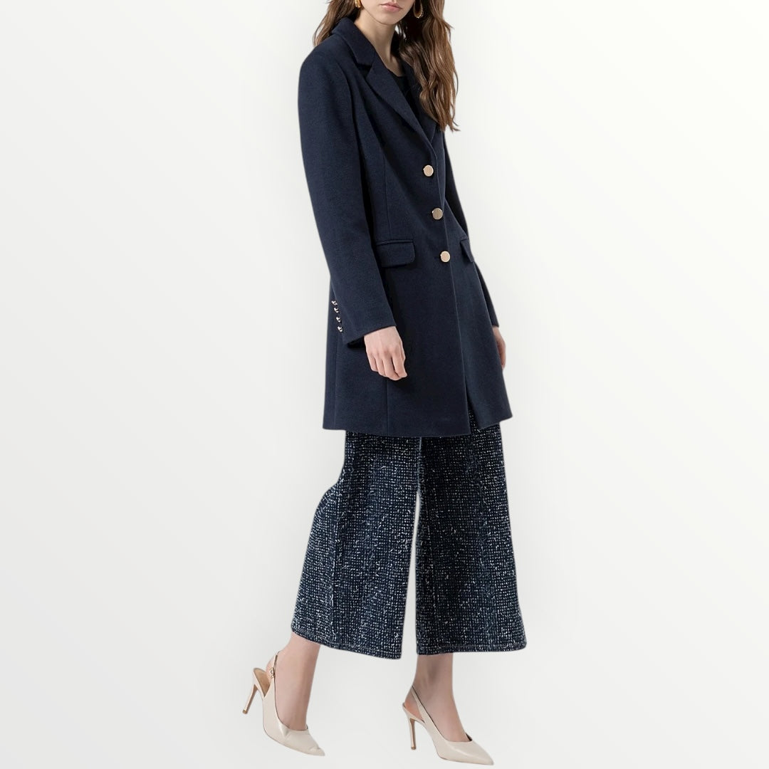 FRACOMINA - CAPPOTTO SLIM MONOPETTO