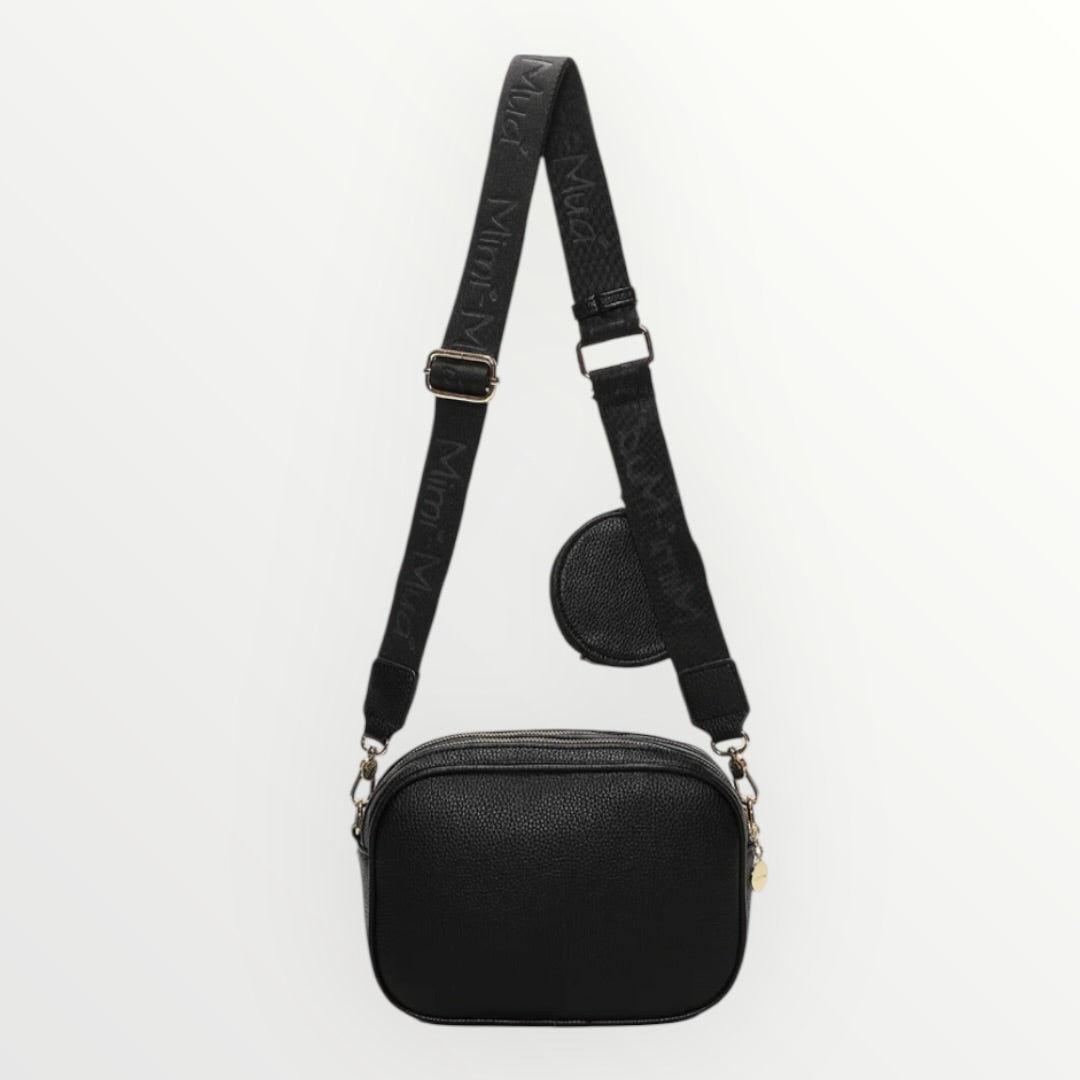 MIMI' MUA' - BORSA A TRACOLLA CON SCRITTA