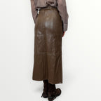NO SECRETS - GONNA IN ECO-PELLE CON SPACCO
