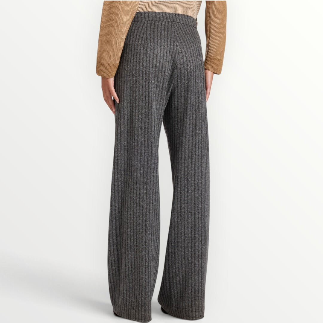 ELENA MIRO' - PANTALONE JACQUARD GESSATI