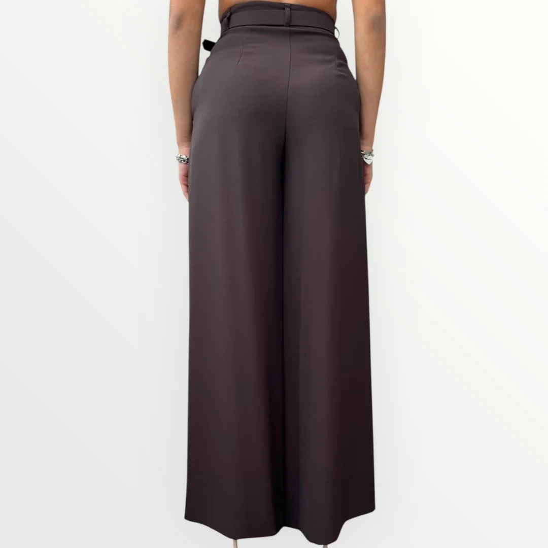 IMPERIAL - PANTALONE A PALAZZO CON PINCE