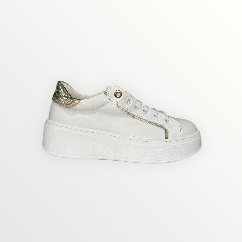 DIVINE FOLLIE - SNEAKER PROFILI METALLIZZATI