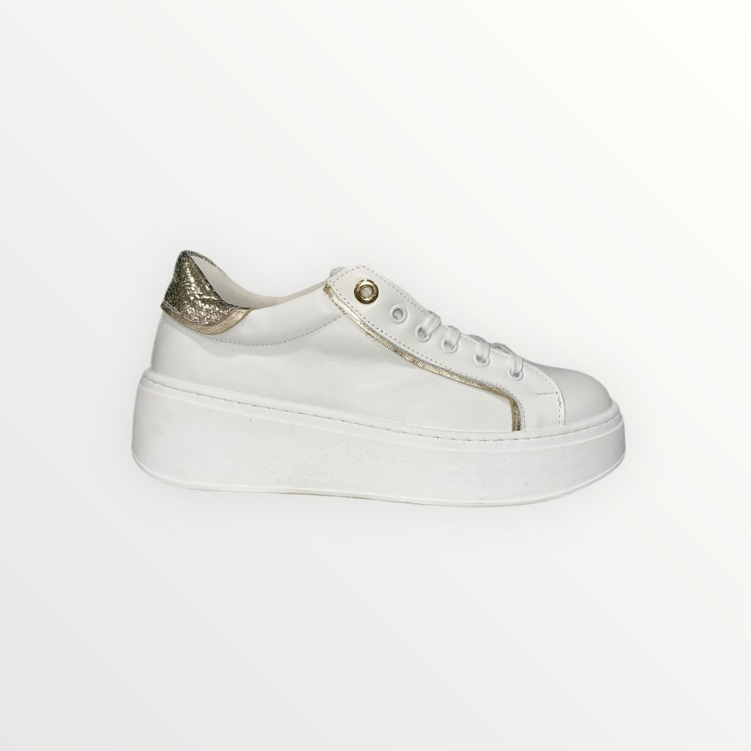 DIVINE FOLLIE - SNEAKER PROFILI METALLIZZATI