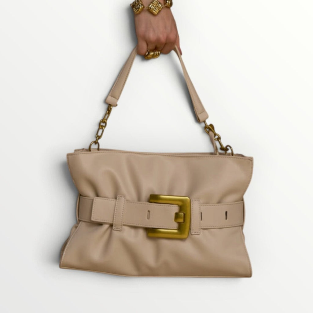 NO SECRETS - BORSA CON FIBBIA GRANDE CENTRALE