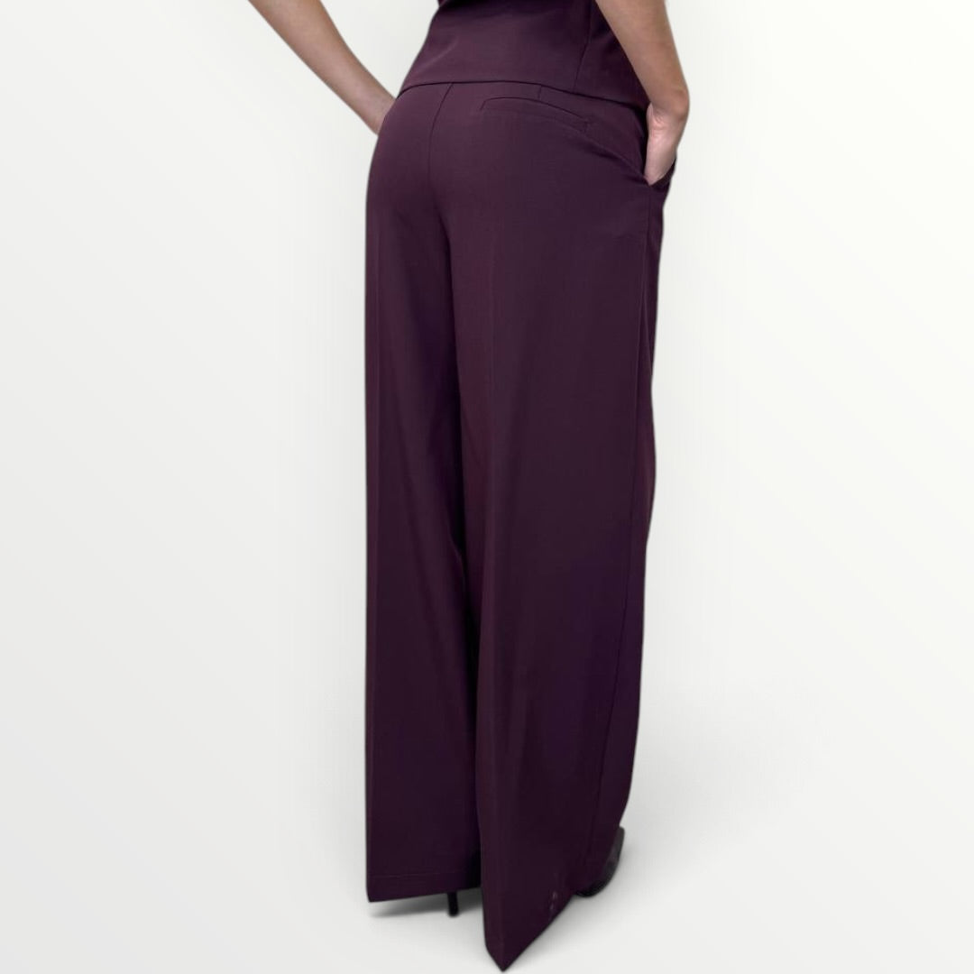 IMPERIAL - PANTALONE A PORTAFOGLIO CON BOTTONE A VISTA
