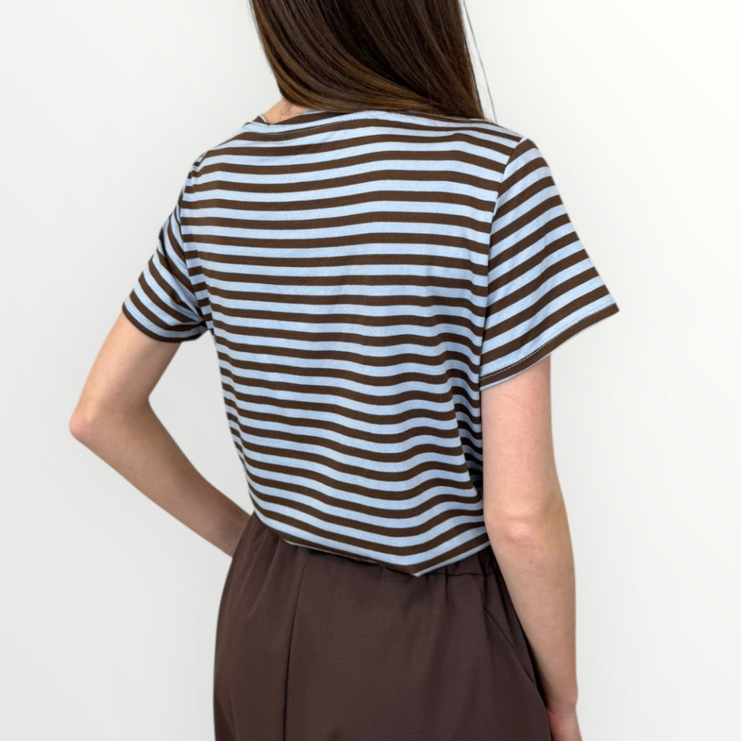 LOFT.73 - T-SHIRT GARDENIA