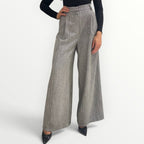 HAVEONE - PANTALONE SPIGATO A PALAZZO