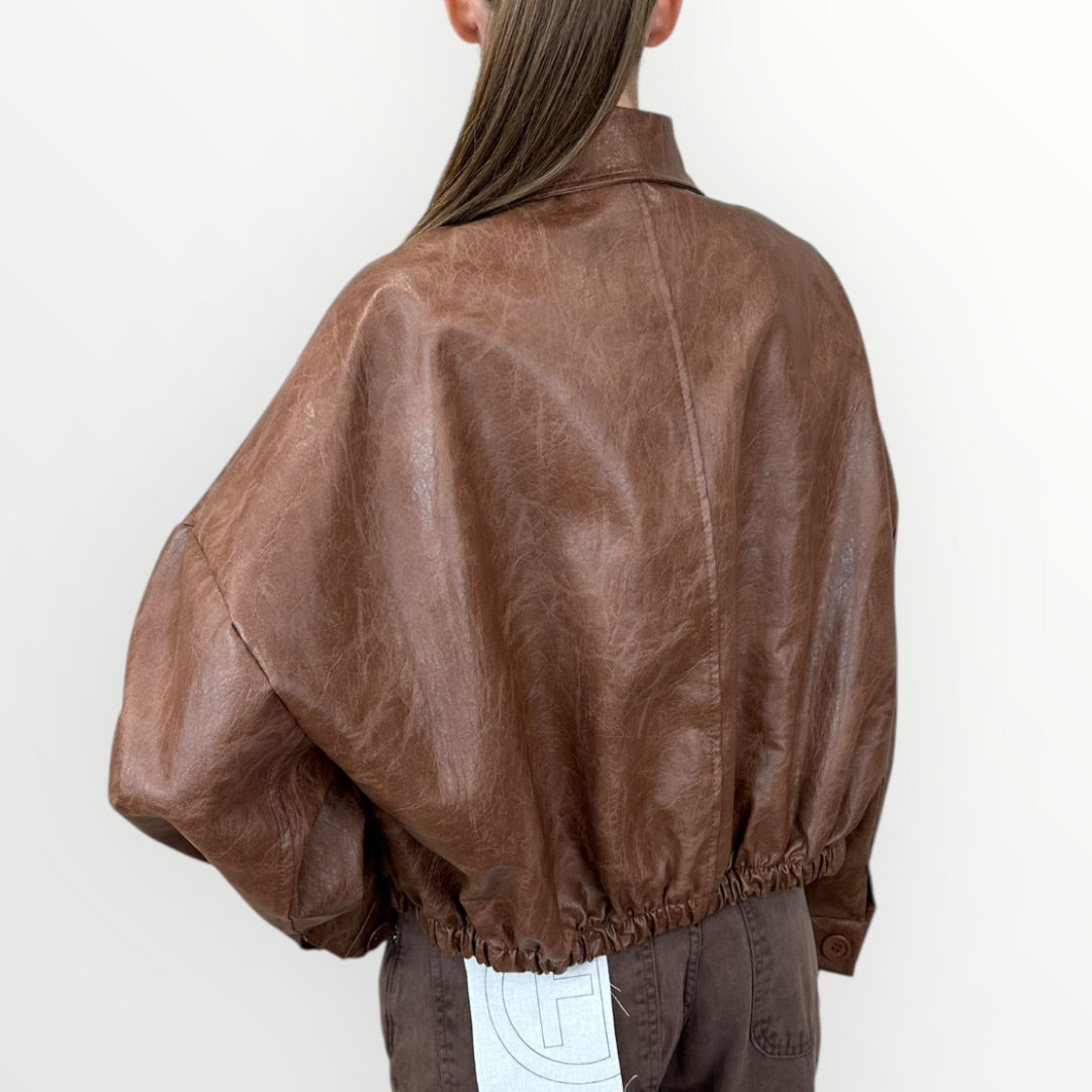 HAVEONE - GIACCA EFFETTO VINTAGE