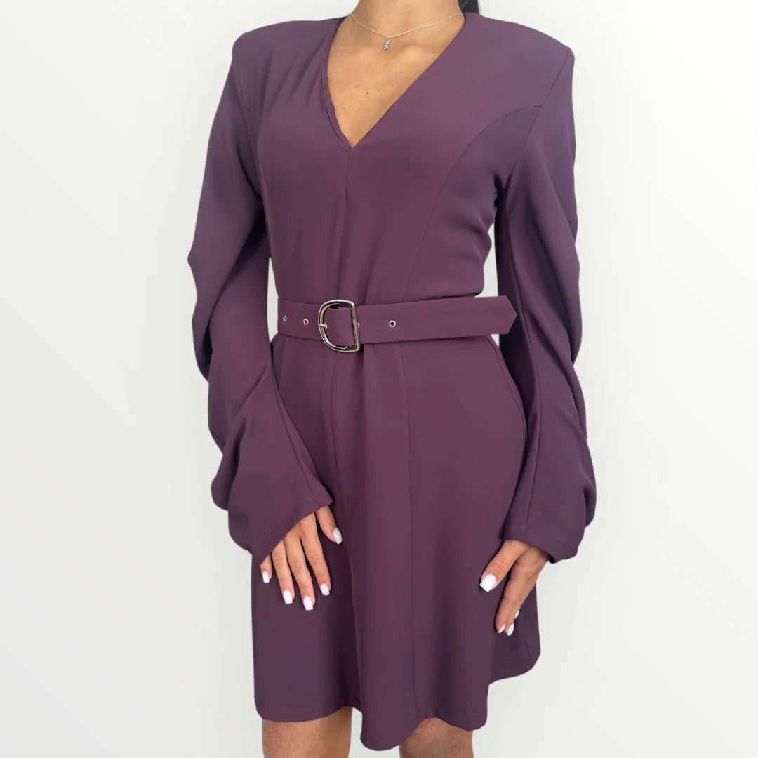 IMPERIAL - ABITO CON MANICHE ARRICCIATE