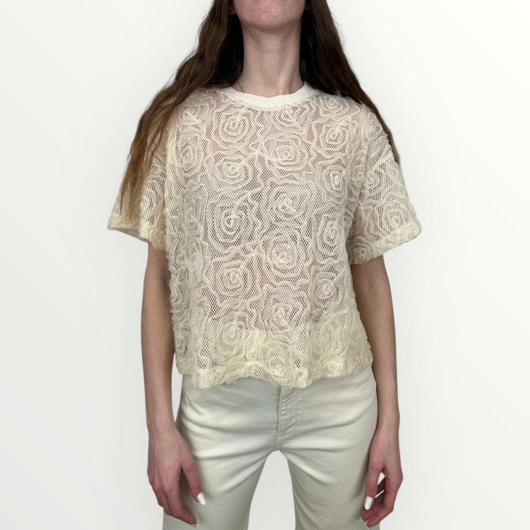 HAVEONE - MAGLIA IN PIZZO
