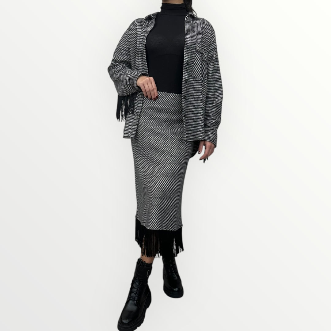 MOTEL - GONNA IN PIEDE DE PULE CON FRANGE