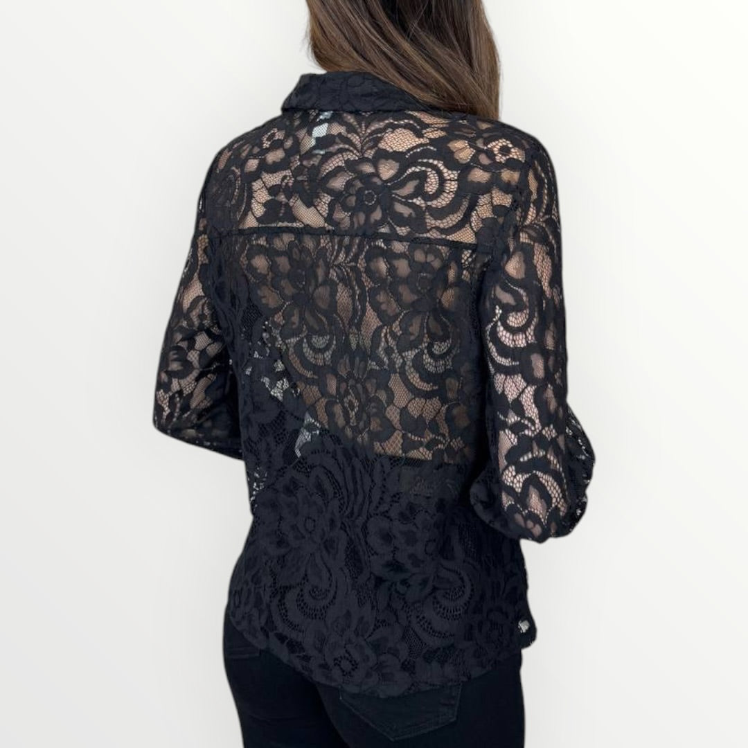 ONLY - CAMICIA BIRUN