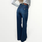 GUESS - JEANS A PALAZZO LAVAGGIO SCURO