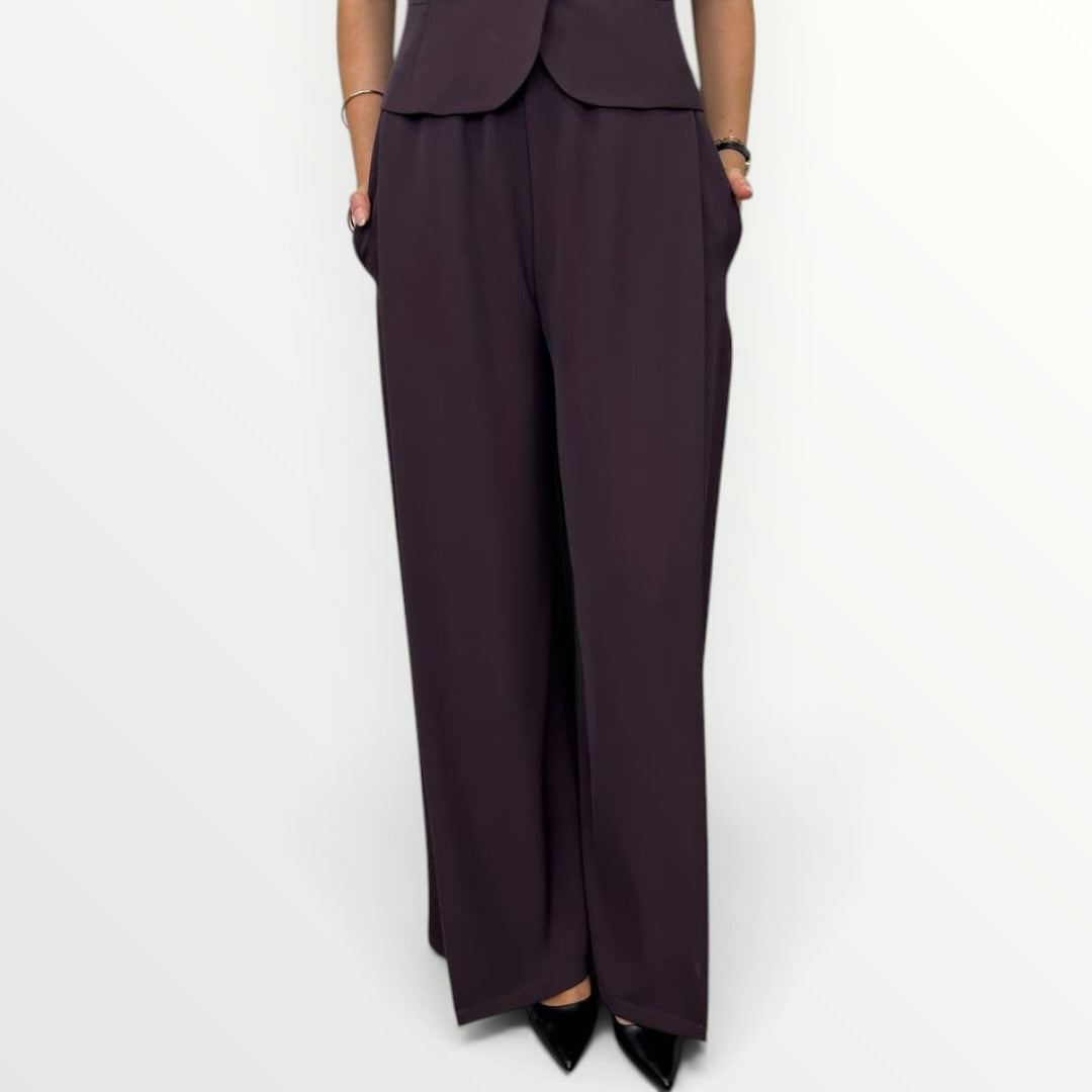 IMPERIAL - PANTALONE A PALAZZO MORBIDO