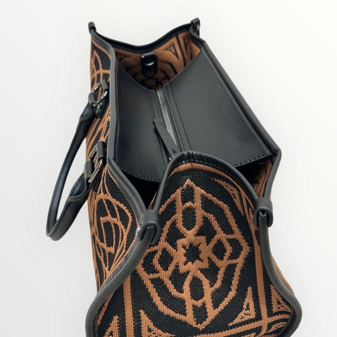 MIMI MUA' - BORSA SHOPPER MOTIVO GEOMETRICO