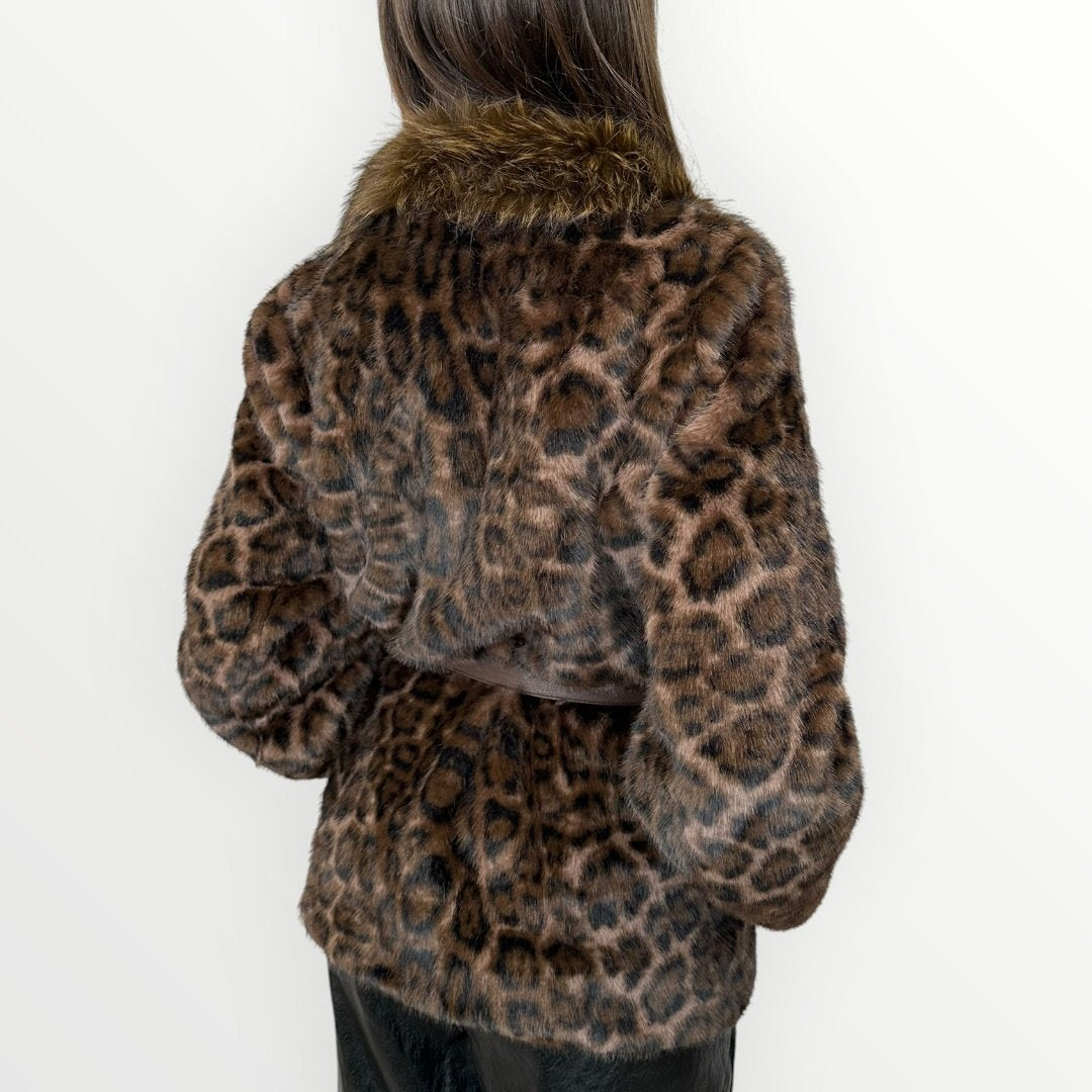 AYFEE - GIACCA KIMONO MACULATA CON CINTURA