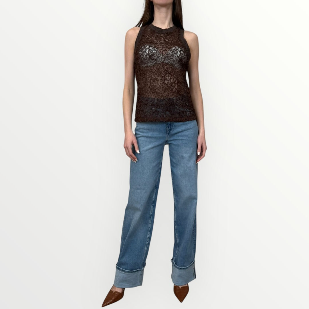 HAVEONE - CANOTTA IN PIZZO