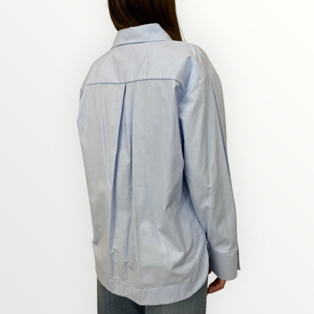 KING KONG - CAMICIA OVER CON PUNTI LUCE