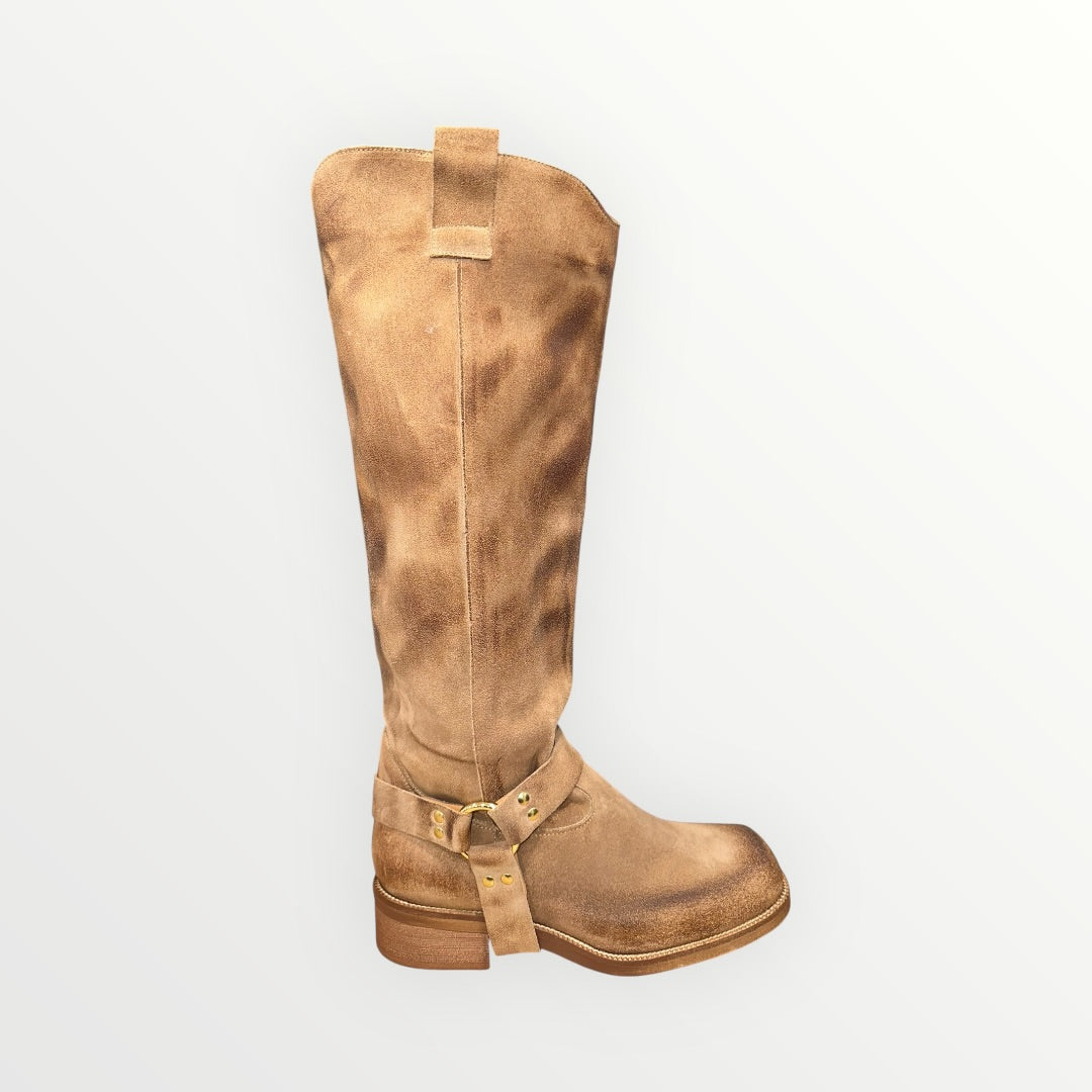 DIVINE FOLLIE - STIVALE FRYE SCAMOSCIATO