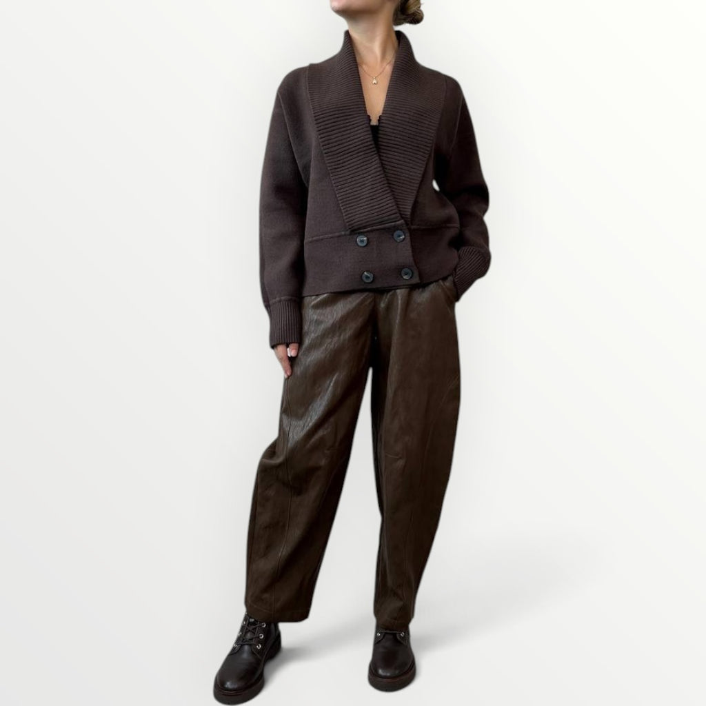 LOFT.73 - CARDIGAN EBANO