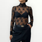 IMPERIAL - T-SHIRT DOLCEVITA IN PIZZO