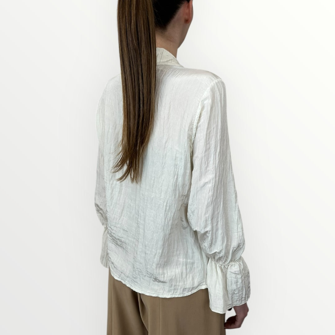 HAVEONE - CAMICIA CON AMPIA RUCHES
