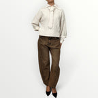 HAVEONE - MAGLIA CON CRAVATTINO