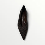 DIVINE FOLLIE - DECOLLETE' MINI TACCO SCAMOSCIATE