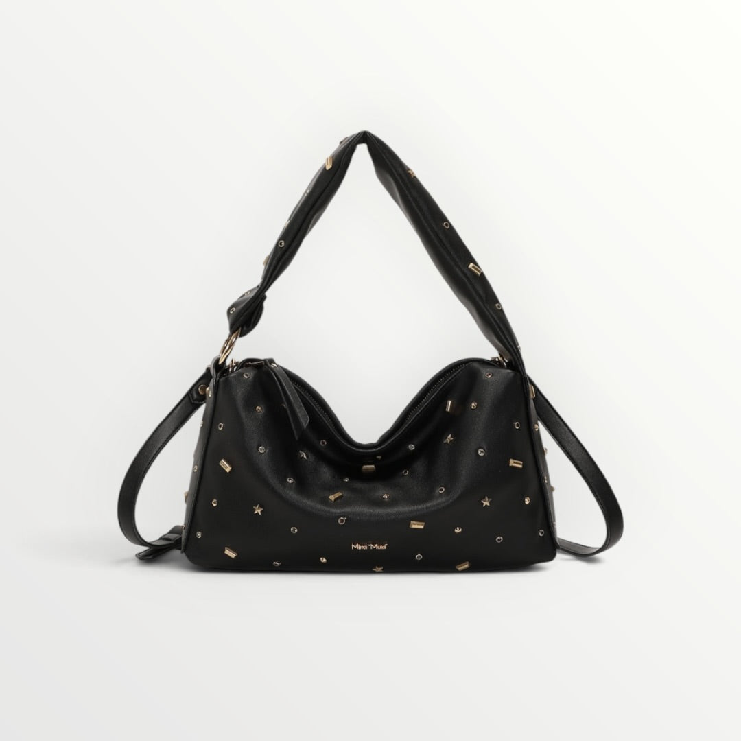 MIMI' MUA' - BORSA CON APPLICAZIONI COLORATE