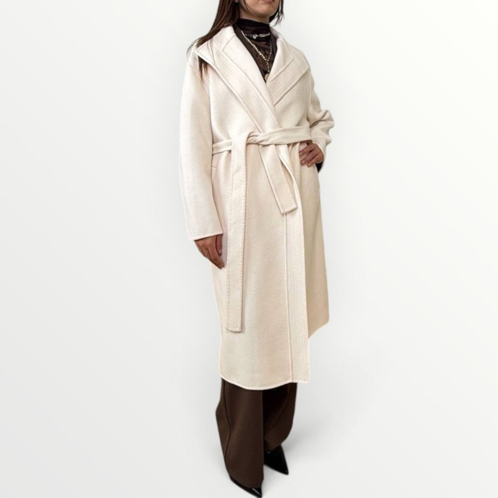 FRACOMINA - CAPPOTTO CON CINTURA IN VITA