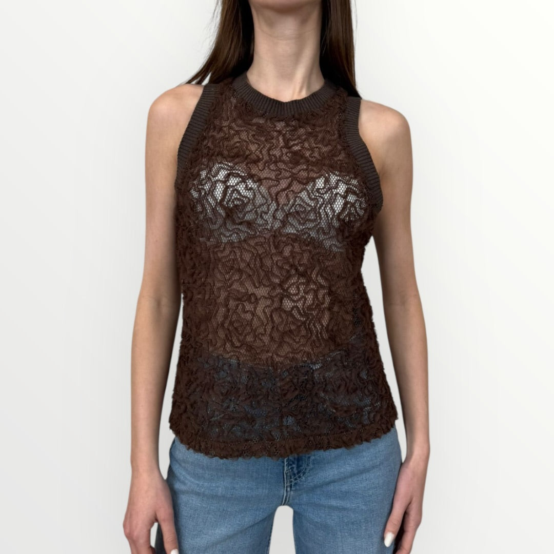 HAVEONE - CANOTTA IN PIZZO