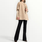 ELENA MIRO' - CAPPA IN DOUBLE MISTO LANA