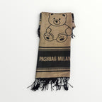 PASHBAG - SCIARPA CON ORSETTO GRANDE REVERSIBILE