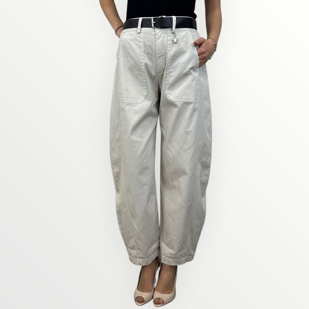 SUSY MIX - PANTALONE IN GABARDINA LEGGERA