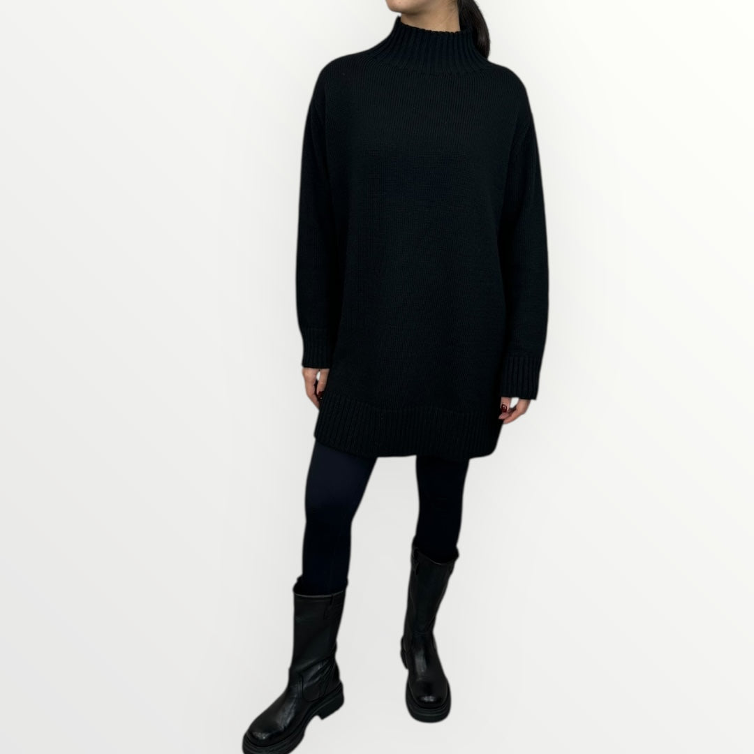 ANGELA DAVIS - MAGLIA ABITO A LUPETTO