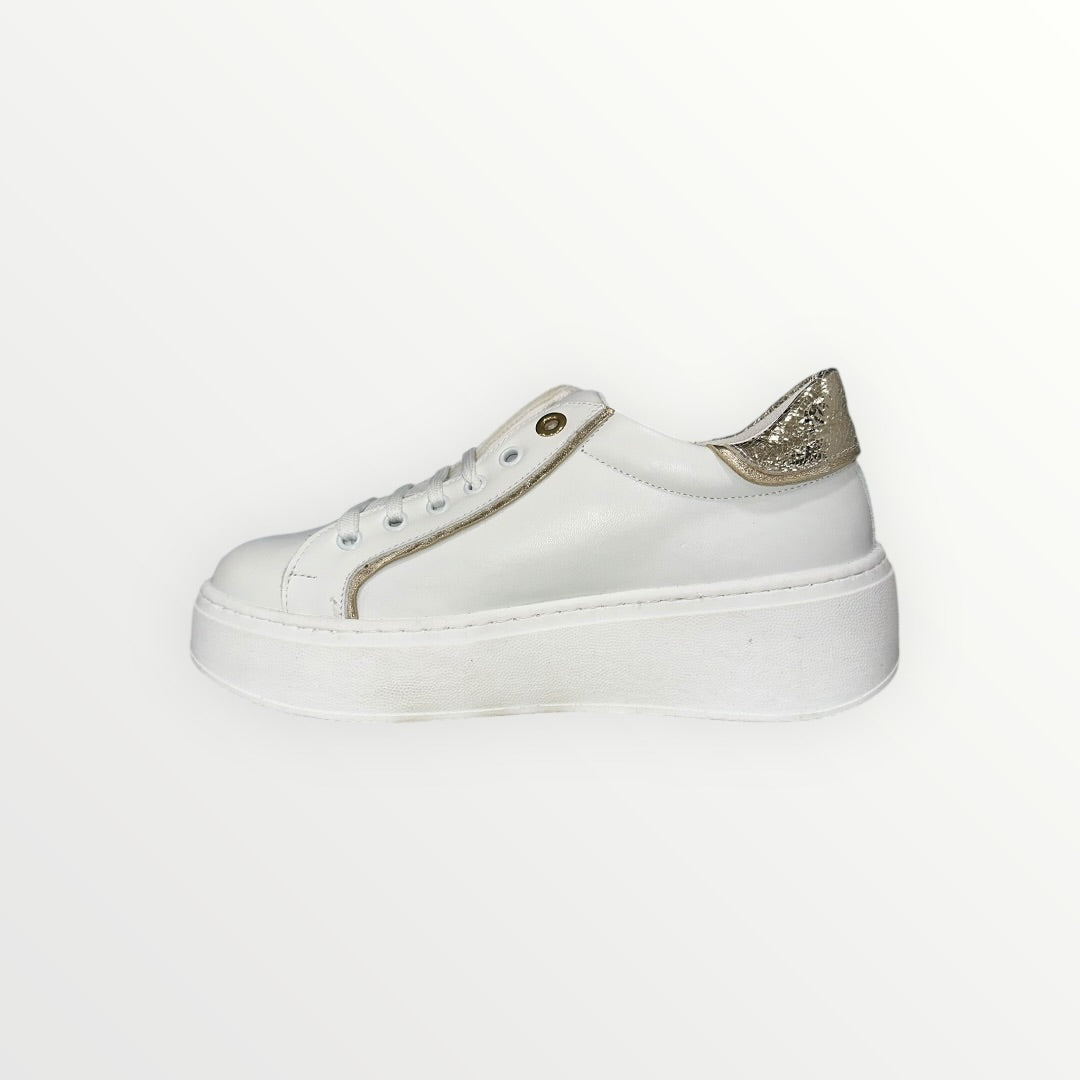 DIVINE FOLLIE - SNEAKER PROFILI METALLIZZATI