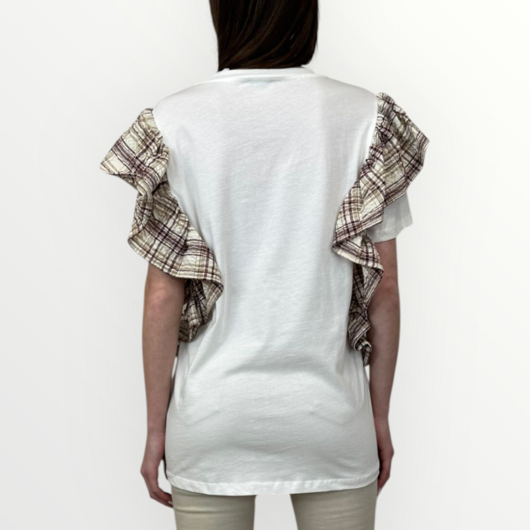 MOTEL - T-SHIRT CON MERLETTO