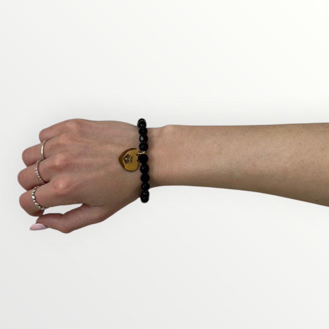 MOMI - BRACCIALE ZAFFIRO CUORE