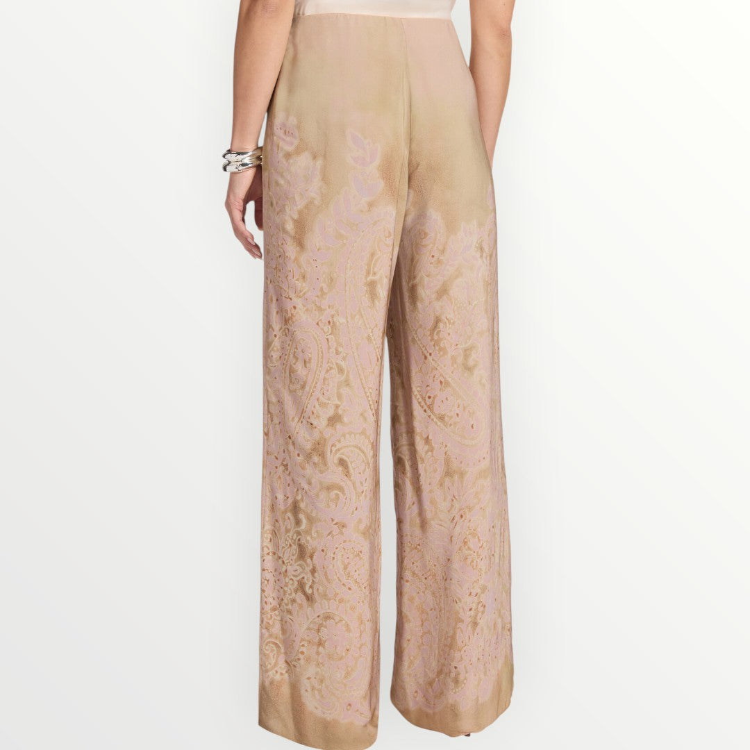 ELENA MIRO' - PANTALONE PALAZZO STAMPATO