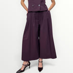 IMPERIAL - PANTALONE AMPIO A PALAZZO CORTO