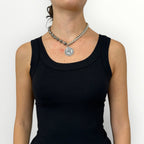 MOMI - FRANCESCA CORTA MEDAGLIA ARGENTO