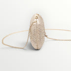 MIMI' MUA' - BORSA CLUTCH CON STRASS SPARSI