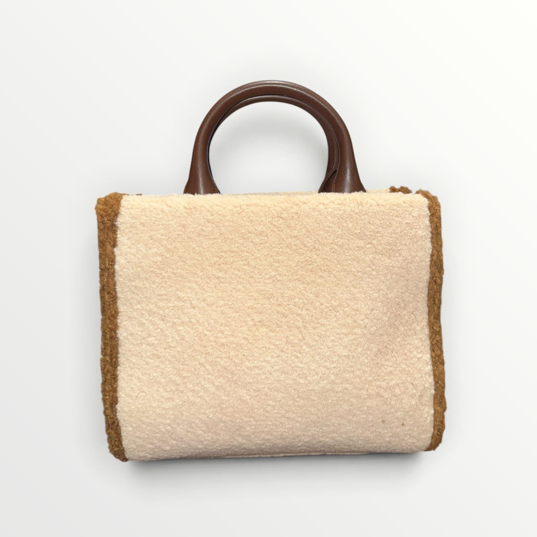 PASHBAG - BORSA TOTE GRANDE IN BOUQLE' CON ORSETTO
