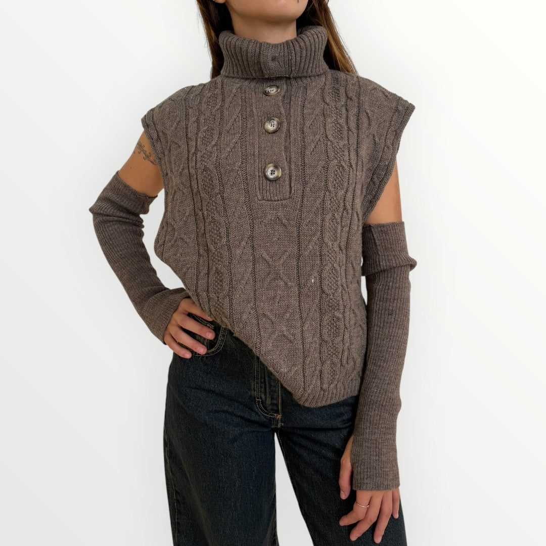 HAVEONE - GILET CON MANICOTTI