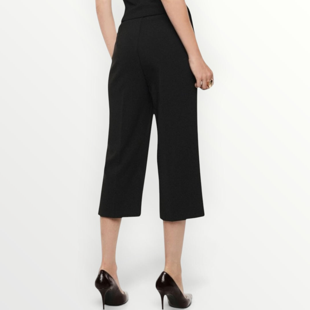 IMPERIAL - PANTALONE CROPPED A VITA ALTA