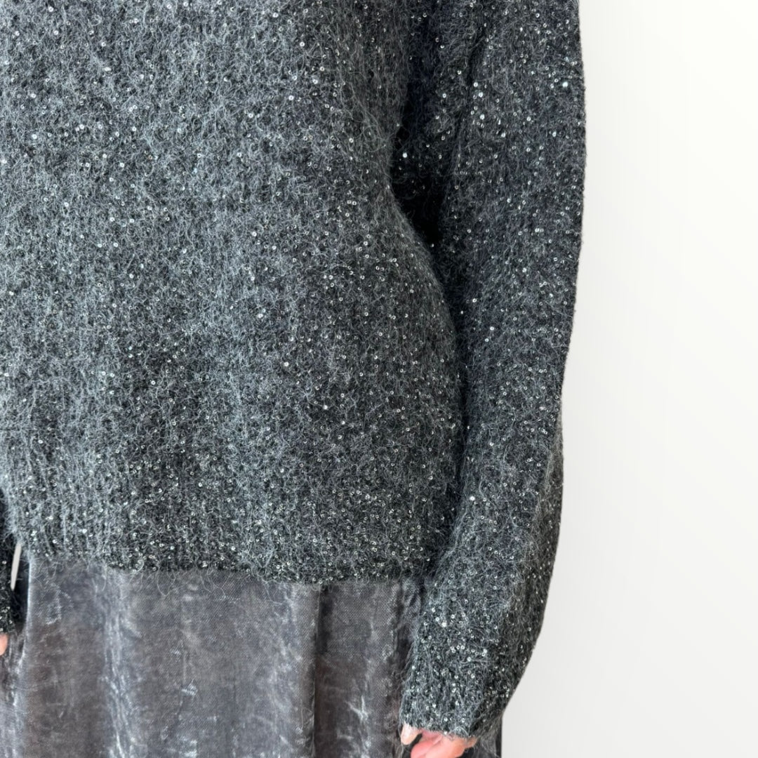 LOFT.73 - MAGLIA BRILLANTINA