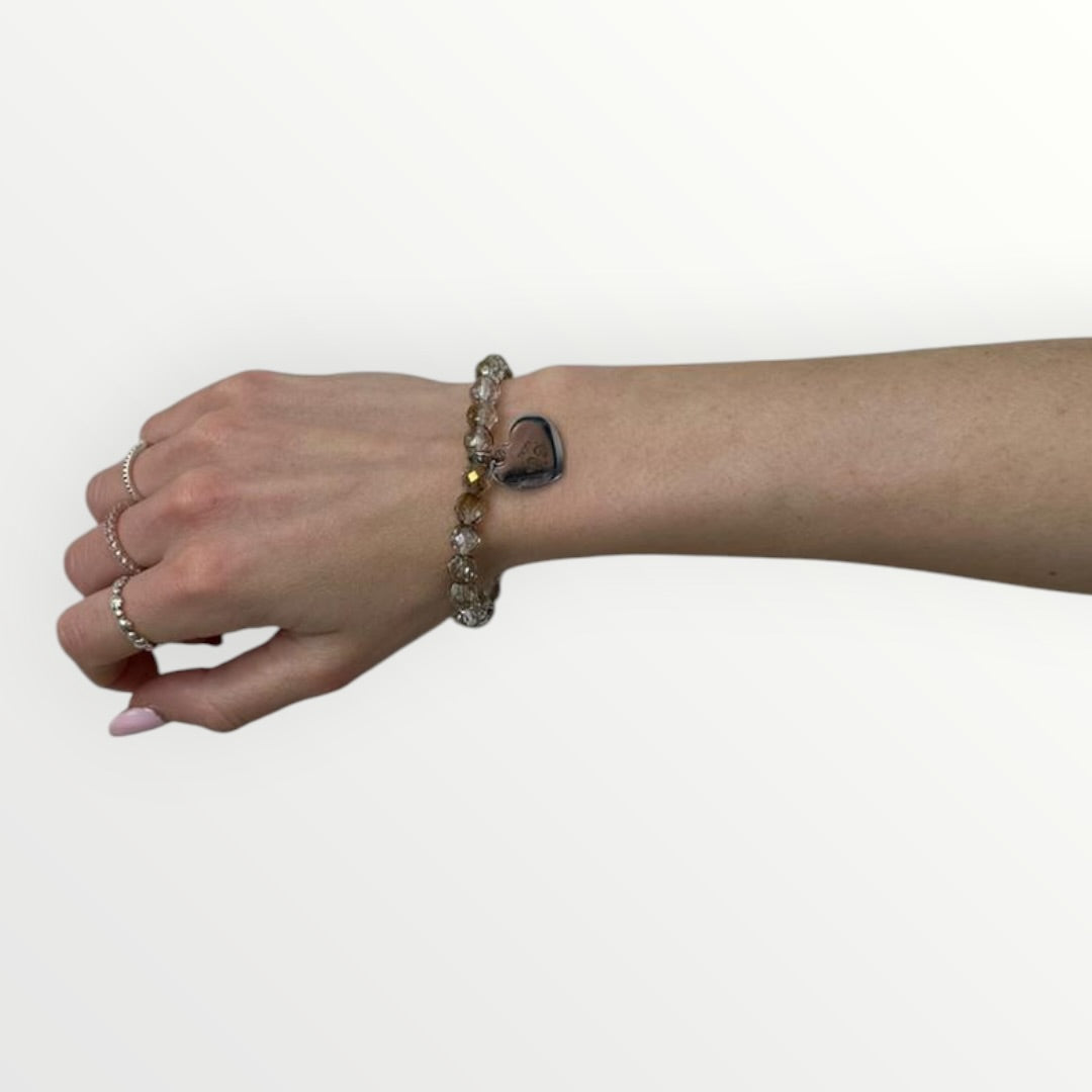 MOMI - BRACCIALE ZAFFIRO CUORE