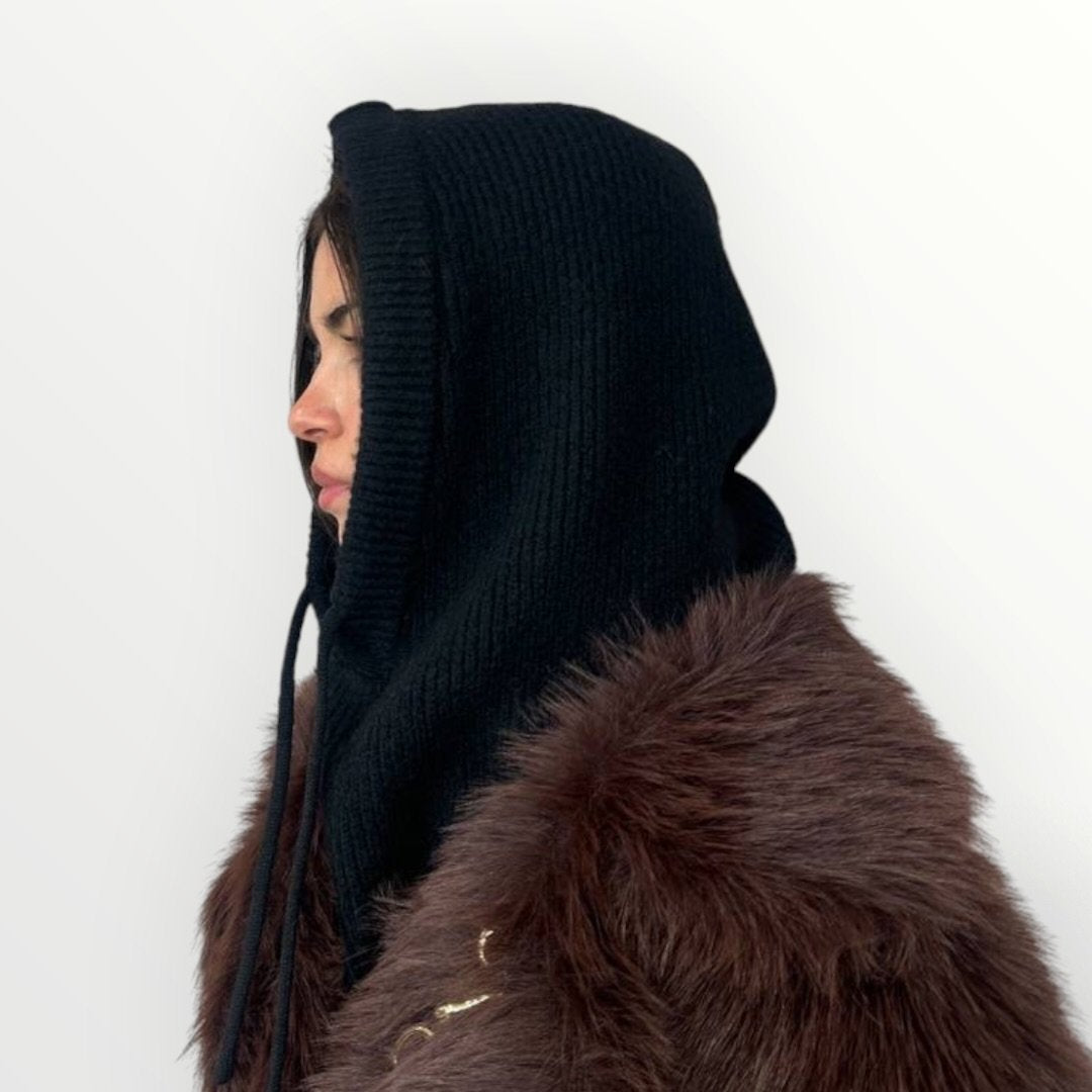 MIMI' MUA' - CAPPELLO BALACLAVA CON LOGO