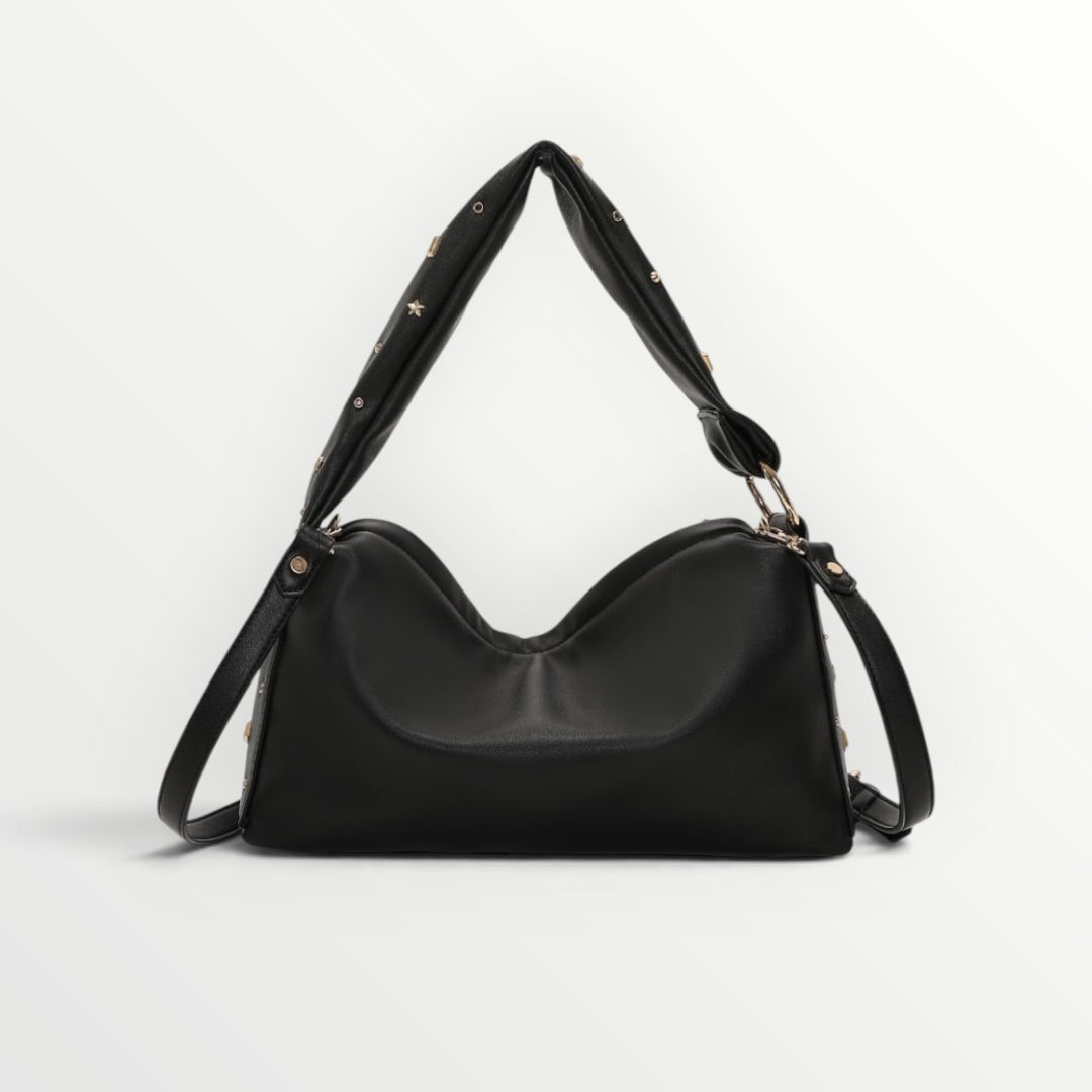MIMI' MUA' - BORSA CON APPLICAZIONI COLORATE